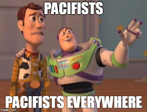 pacifism meme